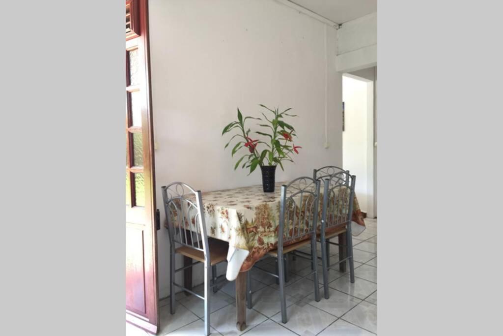 Le Morne-Rouge Logement En Pleine Verdure Tropicale -10 Min Plage מראה חיצוני תמונה